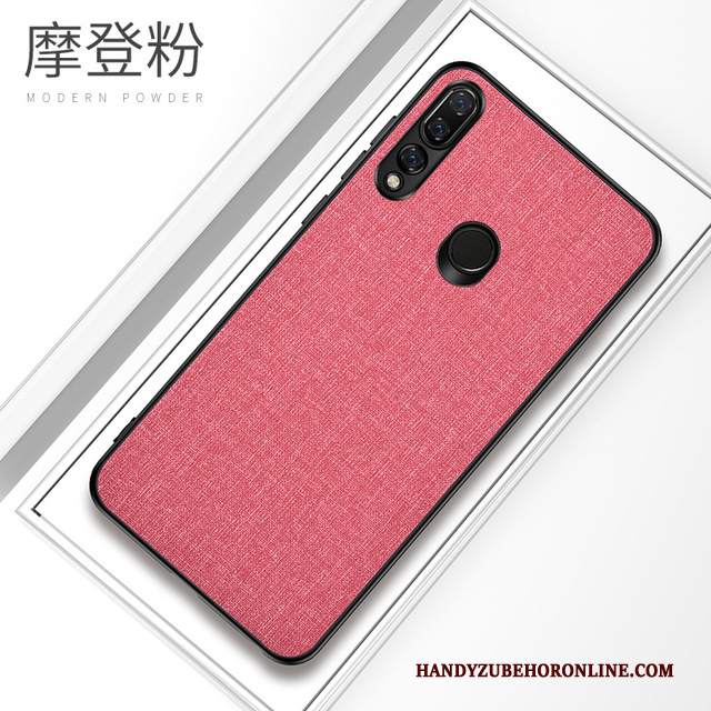 Custodia Huawei P Smart+ 2019 Silicone Pellicola Protettiva Modello, Cover Huawei P Smart+ 2019 Protezione Blu Hemming