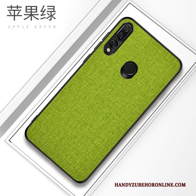 Custodia Huawei P Smart+ 2019 Silicone Pellicola Protettiva Modello, Cover Huawei P Smart+ 2019 Protezione Blu Hemming