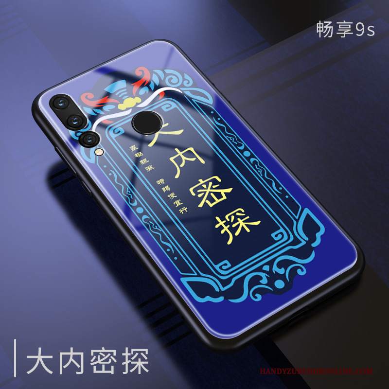 Custodia Huawei P Smart+ 2019 Silicone Vetro Specchio, Cover Huawei P Smart+ 2019 Grande Morbido