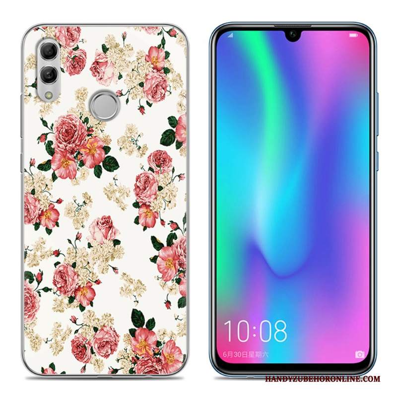 Custodia Huawei P Smart 2019 Telefono Morbido, Cover Huawei P Smart 2019 Porpora Gioventù