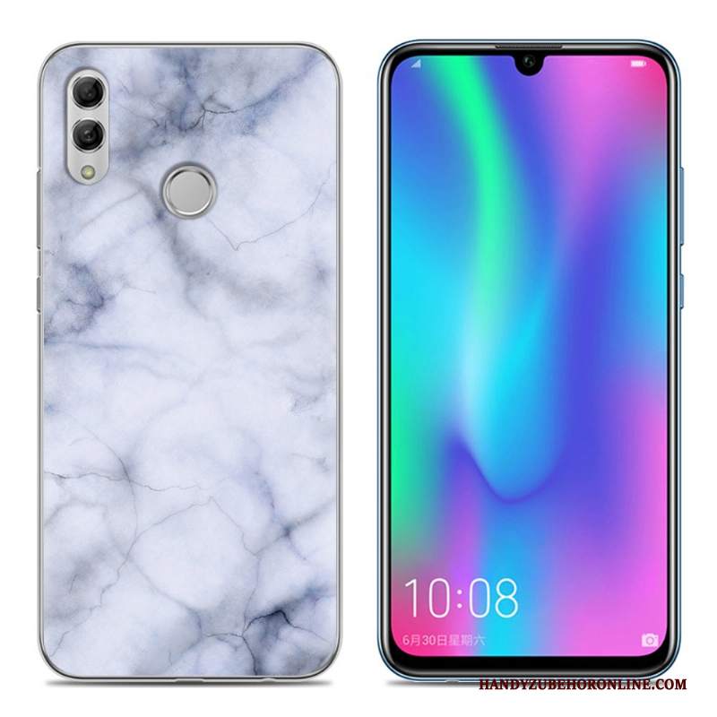 Custodia Huawei P Smart 2019 Telefono Morbido, Cover Huawei P Smart 2019 Porpora Gioventù