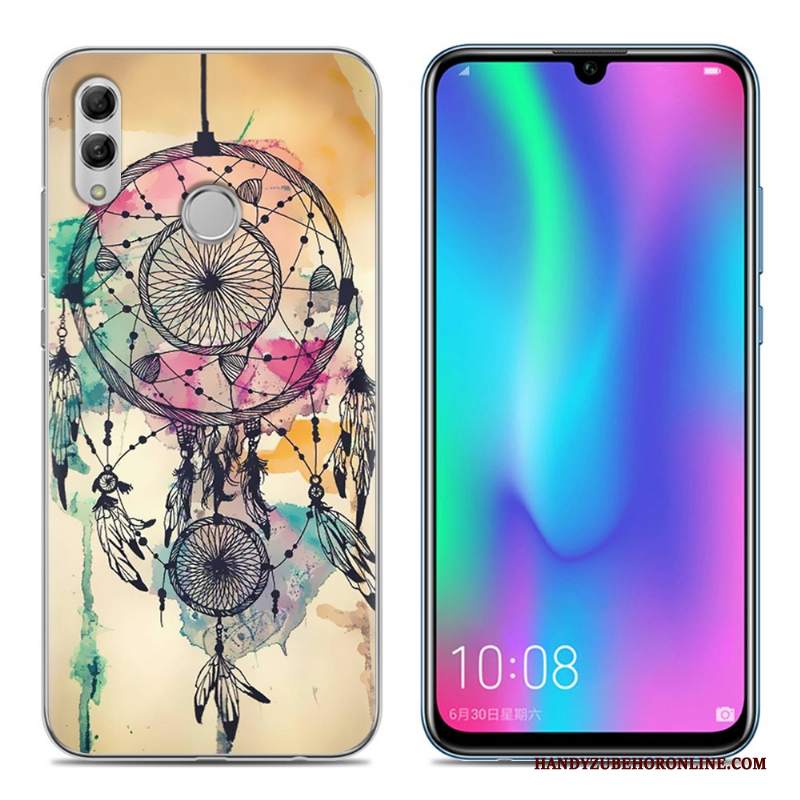 Custodia Huawei P Smart 2019 Telefono Morbido, Cover Huawei P Smart 2019 Porpora Gioventù