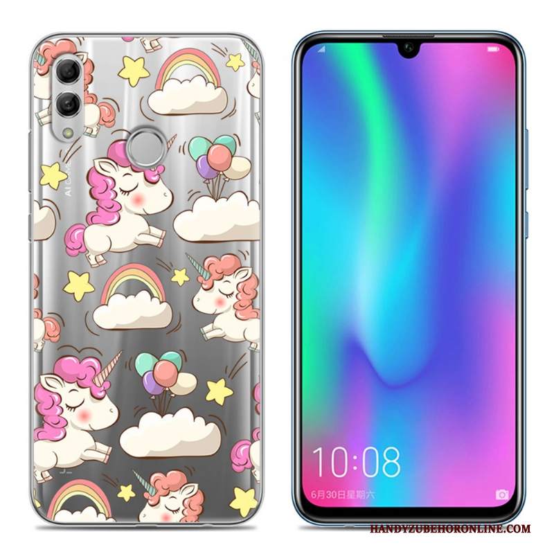 Custodia Huawei P Smart 2019 Telefono Morbido, Cover Huawei P Smart 2019 Porpora Gioventù