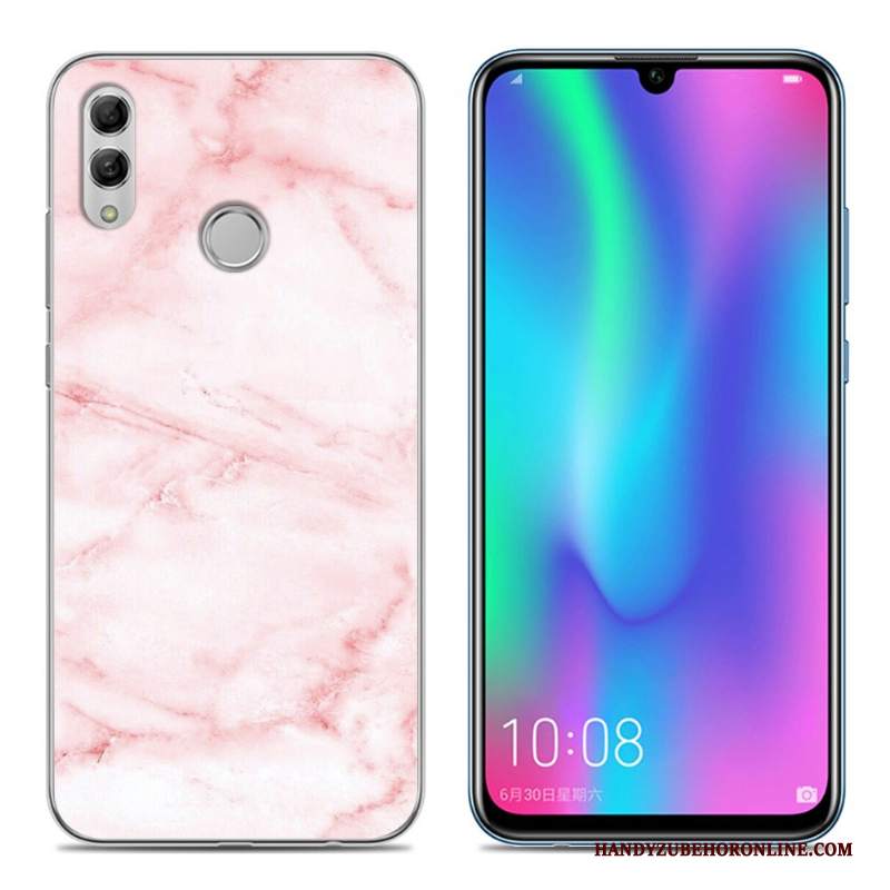 Custodia Huawei P Smart 2019 Telefono Morbido, Cover Huawei P Smart 2019 Porpora Gioventù