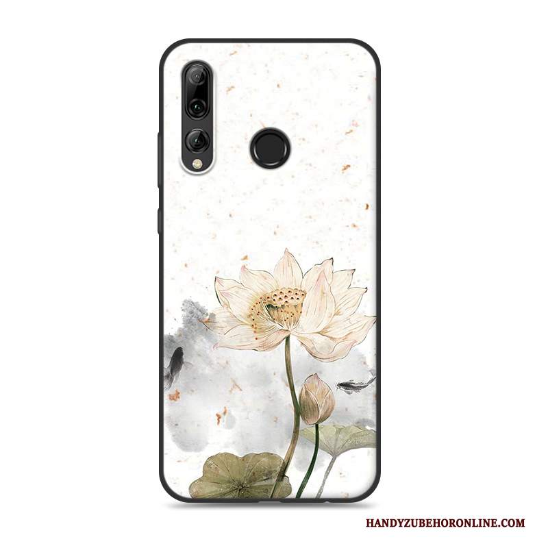 Custodia Huawei P Smart+ 2019 Vintage Tutto Incluso Di Personalità, Cover Huawei P Smart+ 2019 Silicone Telefono Anti-caduta