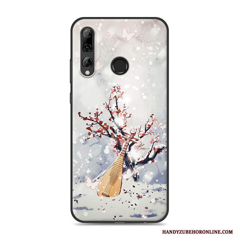 Custodia Huawei P Smart+ 2019 Vintage Tutto Incluso Di Personalità, Cover Huawei P Smart+ 2019 Silicone Telefono Anti-caduta