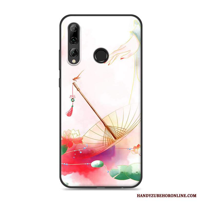 Custodia Huawei P Smart+ 2019 Vintage Tutto Incluso Di Personalità, Cover Huawei P Smart+ 2019 Silicone Telefono Anti-caduta