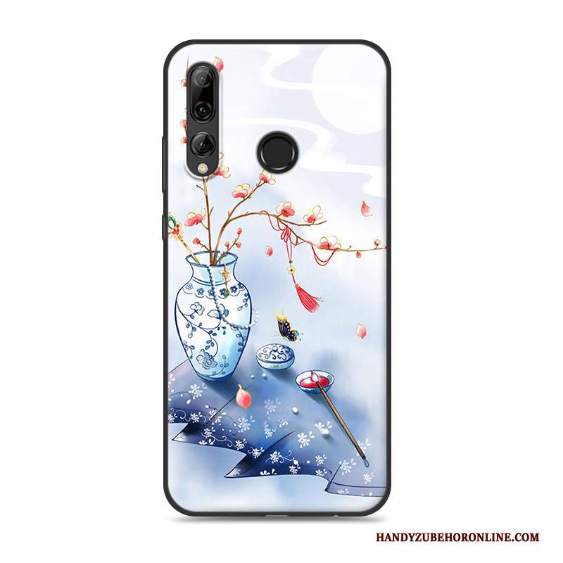 Custodia Huawei P Smart+ 2019 Vintage Tutto Incluso Di Personalità, Cover Huawei P Smart+ 2019 Silicone Telefono Anti-caduta