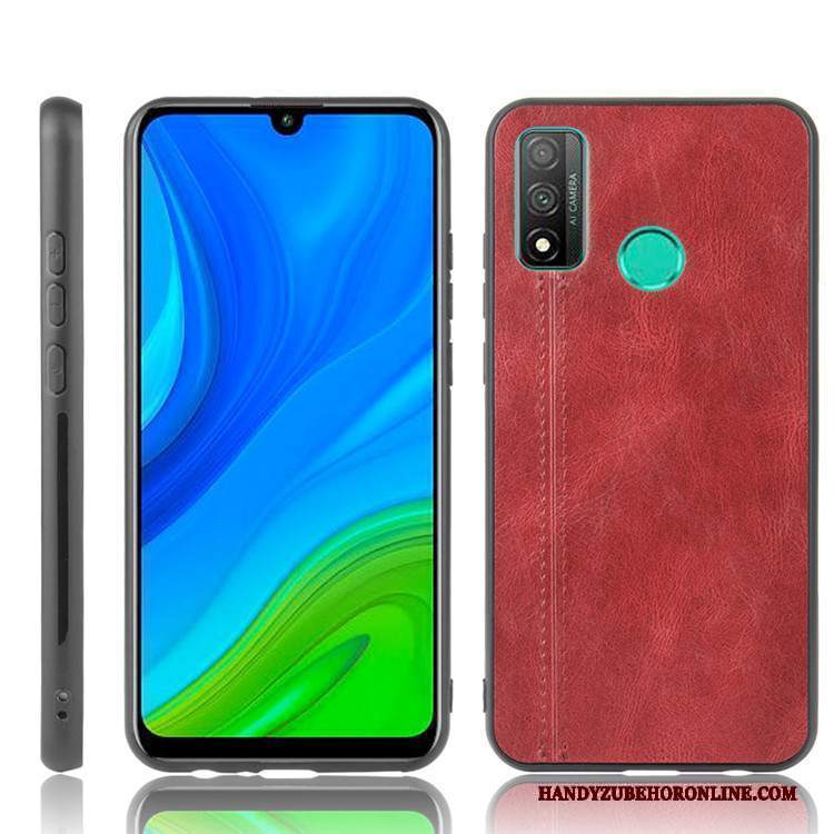 Custodia Huawei P Smart 2020 Pelle Difficile Nero, Cover Huawei P Smart 2020 Protezione Tendenzatelefono