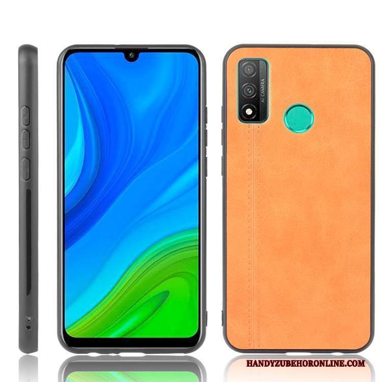 Custodia Huawei P Smart 2020 Pelle Difficile Nero, Cover Huawei P Smart 2020 Protezione Tendenzatelefono