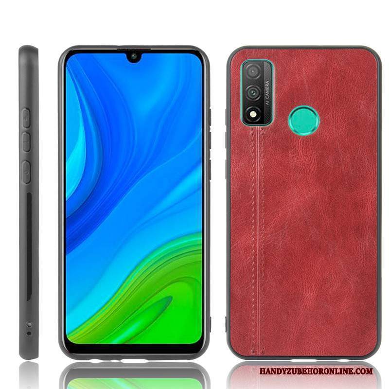 Custodia Huawei P Smart 2020 Pelle Telefono Difficile, Cover Huawei P Smart 2020 Protezione Modello Giallo