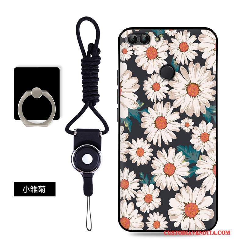 Custodia Huawei P Smart Colore Telefono Macchiati, Cover Huawei P Smart Protezione Morbido Anti-caduta