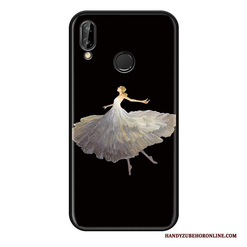 Custodia Huawei P Smart+ Creativo Telefono Anti-caduta, Cover Huawei P Smart+ Moda Tendenza Arte