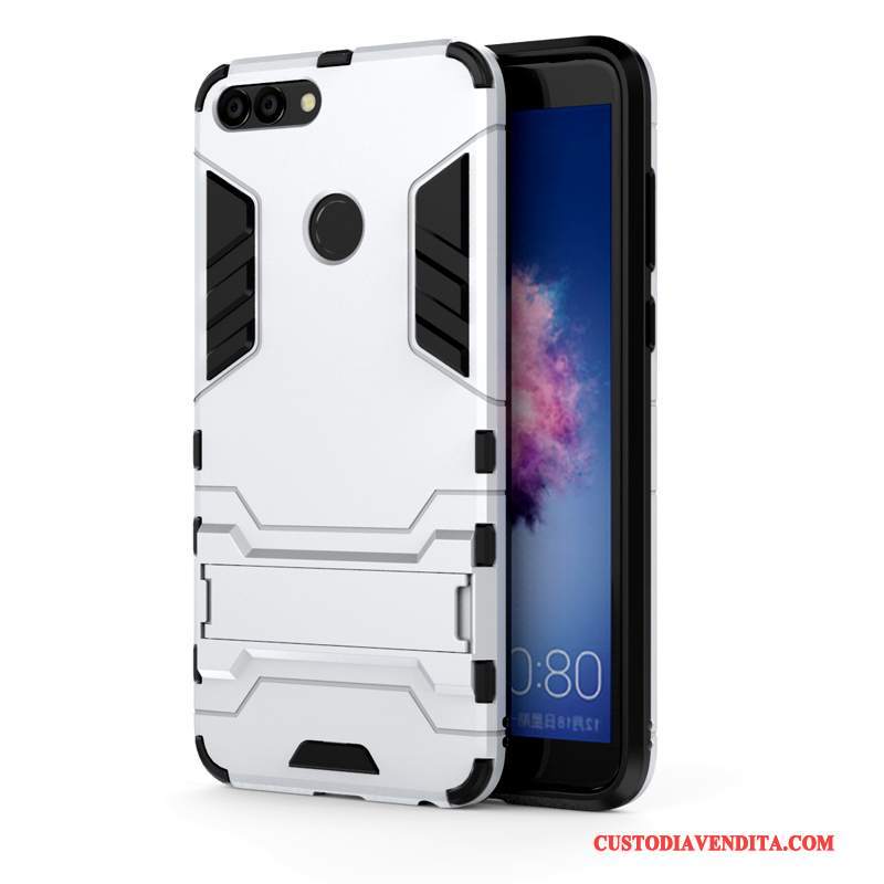 Custodia Huawei P Smart Creativo Telefono Macchiati, Cover Huawei P Smart Protezione Grigio Difficile