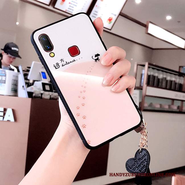 Custodia Huawei P Smart+ Moda Anti-caduta Ornamenti Appesi, Cover Huawei P Smart+ Protezione Morbido Tutto Incluso