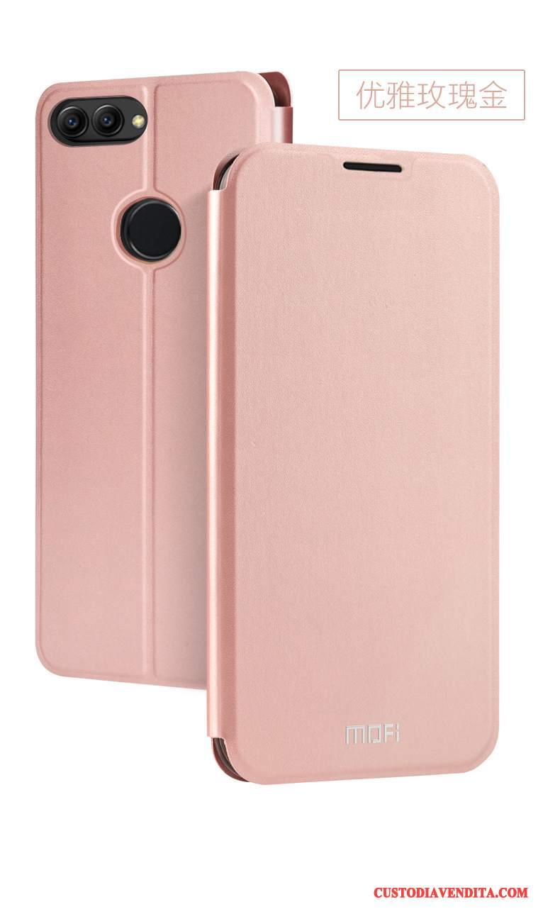 Custodia Huawei P Smart Pelle Orotelefono, Cover Huawei P Smart