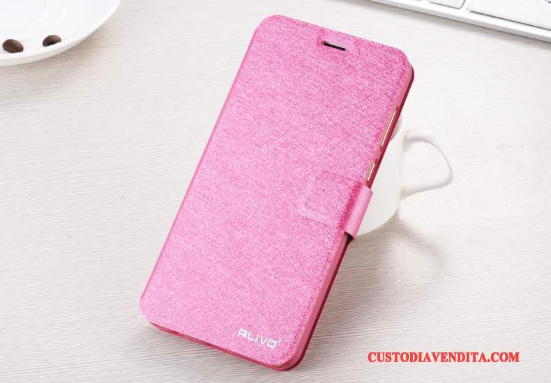 Custodia Huawei P Smart Pelle Rosatelefono, Cover Huawei P Smart Protezione