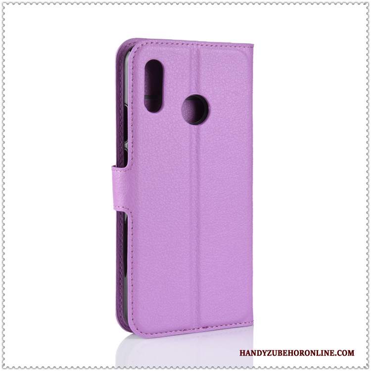 Custodia Huawei P Smart+ Pelle Supportotelefono, Cover Huawei P Smart+ Portafoglio Carta Verde