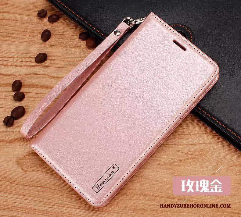 Custodia Huawei P Smart+ Pelle Tutto Incluso Nuovo, Cover Huawei P Smart+ Folio Rosatelefono