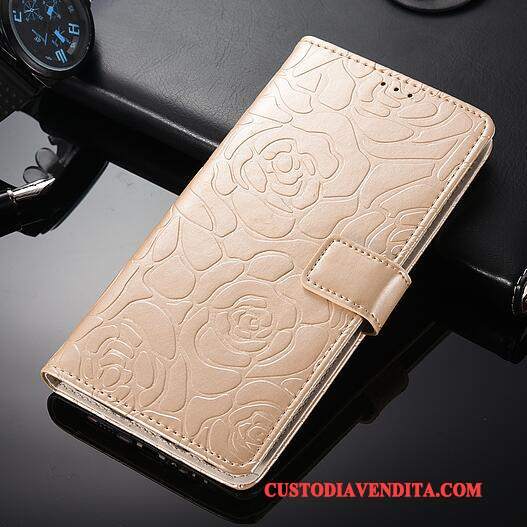 Custodia Huawei P Smart Protezione Ornamenti Appesi Anti-caduta, Cover Huawei P Smart Pelle Telefono High End