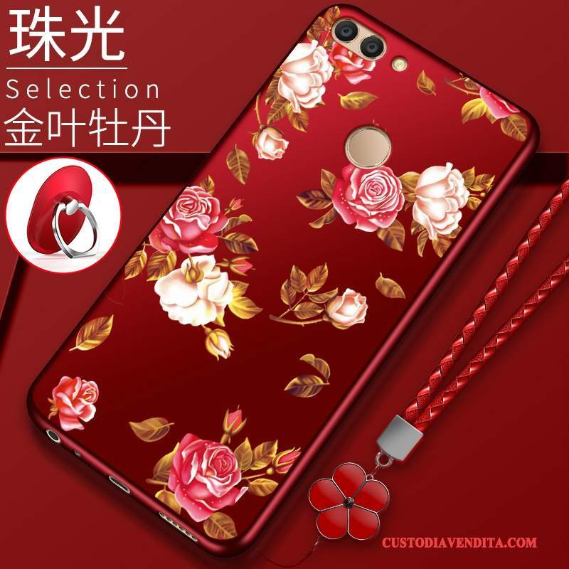 Custodia Huawei P Smart Silicone Morbidotelefono, Cover Huawei P Smart Protezione Anti-caduta Tutto Incluso