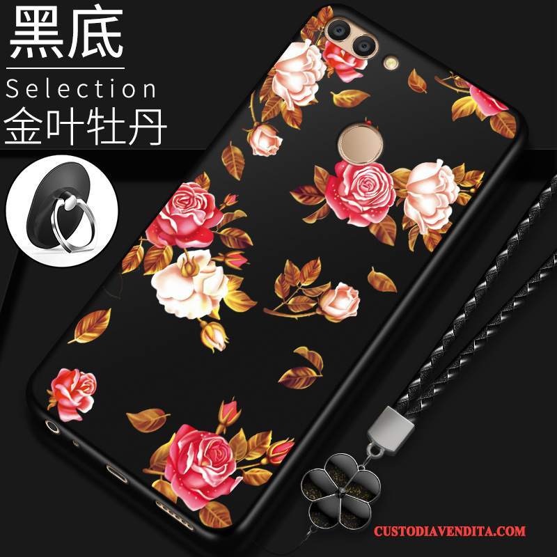 Custodia Huawei P Smart Silicone Morbidotelefono, Cover Huawei P Smart Protezione Anti-caduta Tutto Incluso