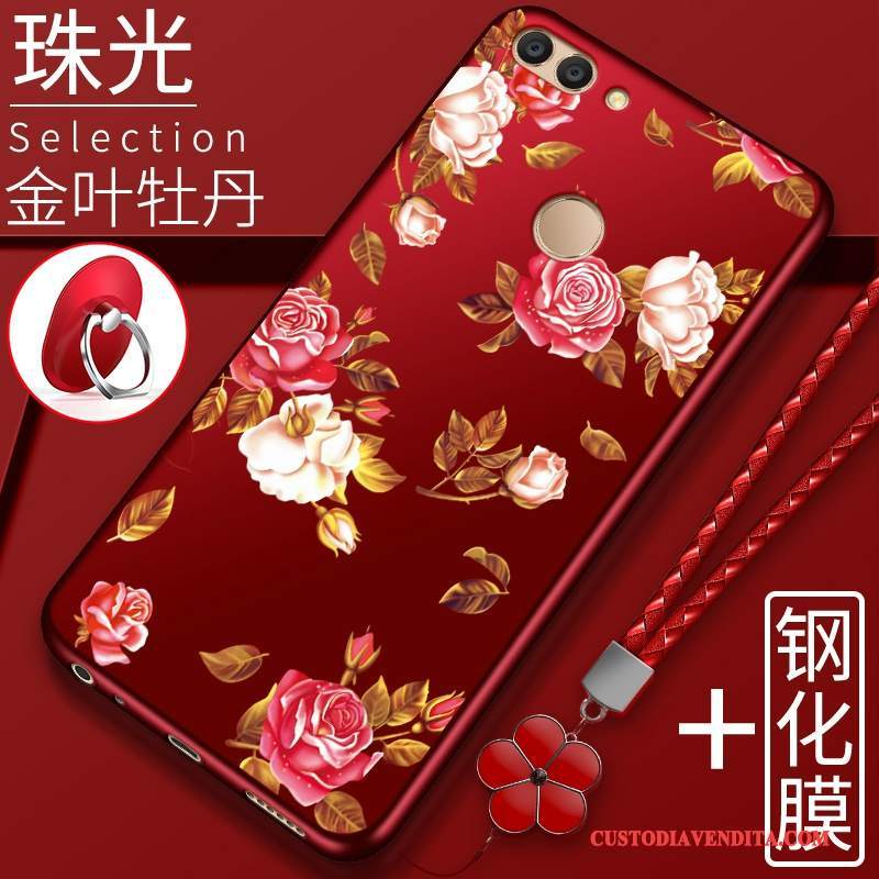 Custodia Huawei P Smart Silicone Morbidotelefono, Cover Huawei P Smart Protezione Anti-caduta Tutto Incluso