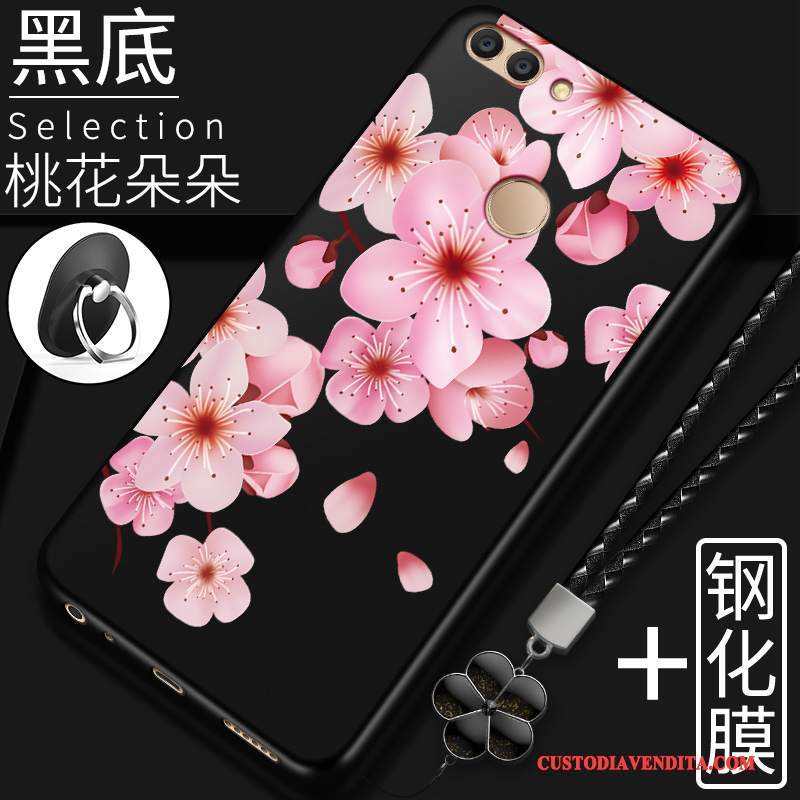 Custodia Huawei P Smart Silicone Morbidotelefono, Cover Huawei P Smart Protezione Anti-caduta Tutto Incluso