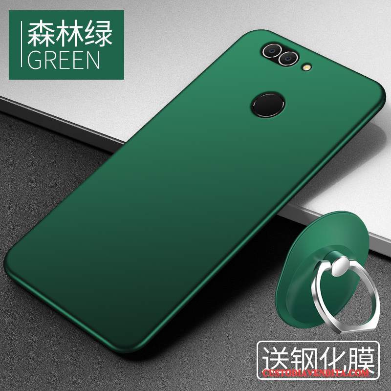 Custodia Huawei P Smart Silicone Nerotelefono, Cover Huawei P Smart Protezione Anti-caduta Tendenza