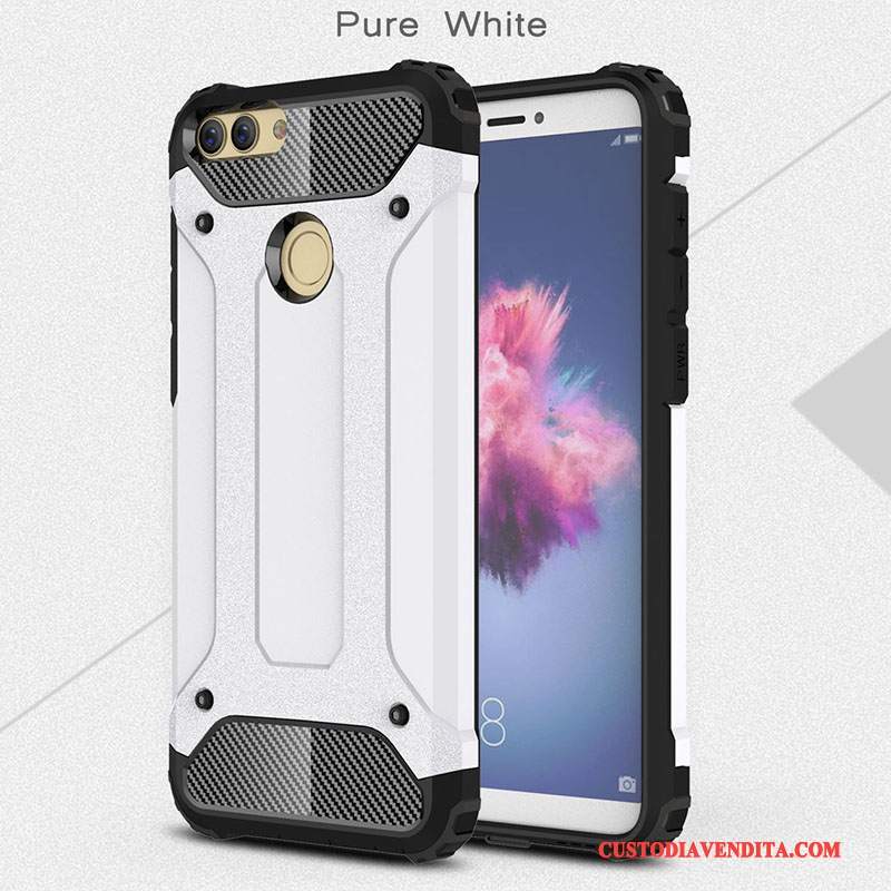 Custodia Huawei P Smart Silicone Tutto Incluso Anti-caduta, Cover Huawei P Smart Protezione Orotelefono