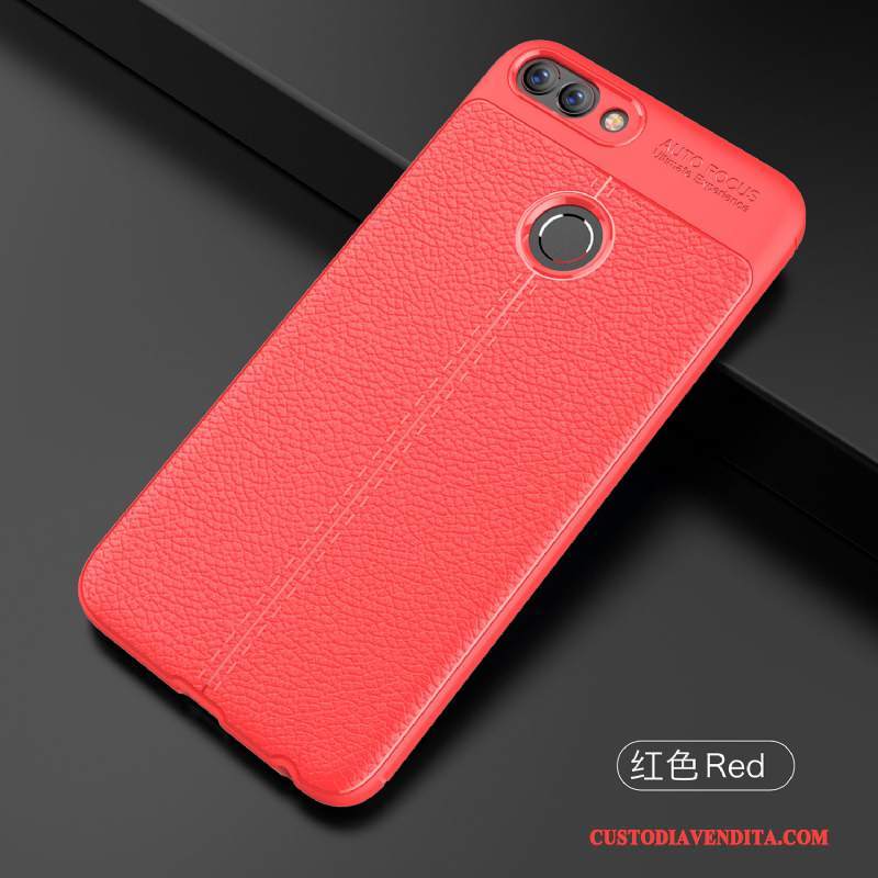 Custodia Huawei P Smart Silicone Tutto Incluso Morbido, Cover Huawei P Smart Grigio Anti-caduta