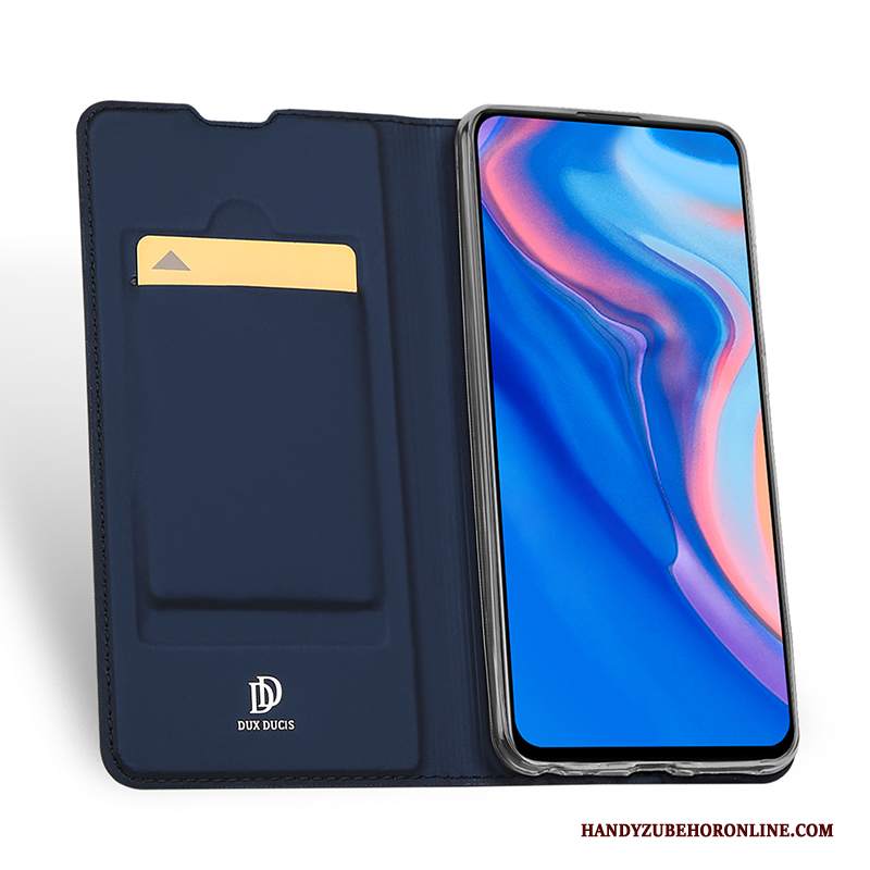 Custodia Huawei P Smart Z Pelle Carta Anti-caduta, Cover Huawei P Smart Z Folio Nuovo Tutto Incluso