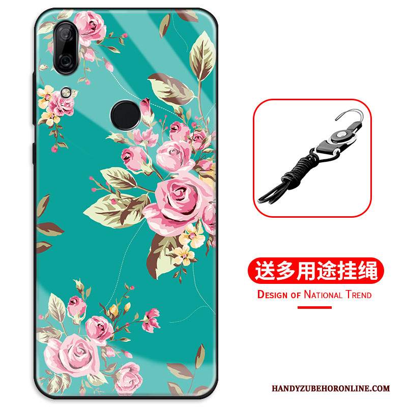 Custodia Huawei P Smart Z Protezione Telefono Tutto Incluso, Cover Huawei P Smart Z Fiori Specchio