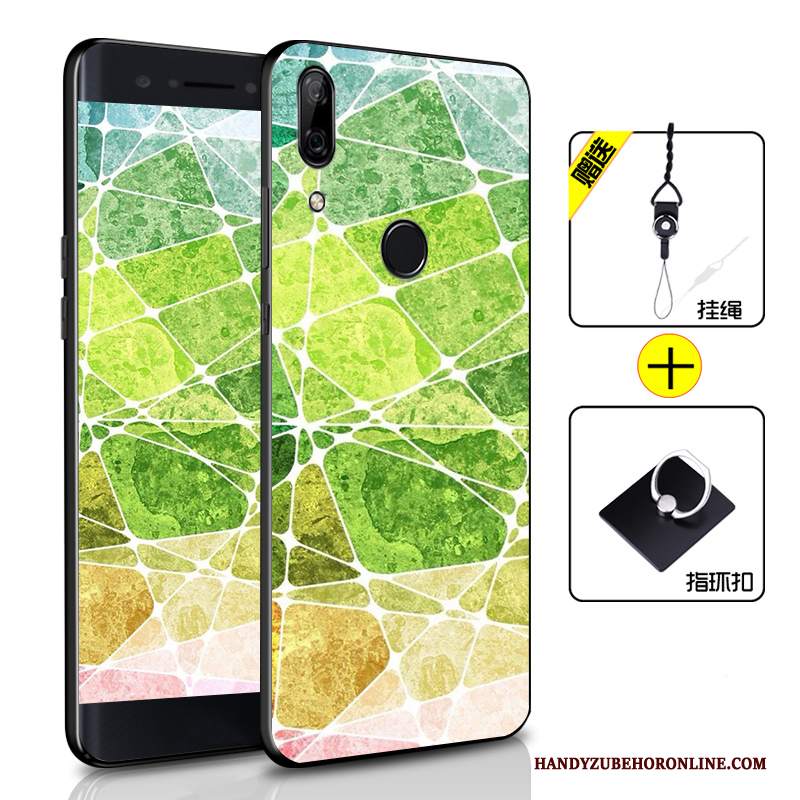 Custodia Huawei P Smart Z Silicone Nero Morbido, Cover Huawei P Smart Z Colore Tutto Inclusotelefono