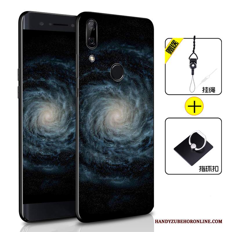 Custodia Huawei P Smart Z Silicone Nero Morbido, Cover Huawei P Smart Z Colore Tutto Inclusotelefono