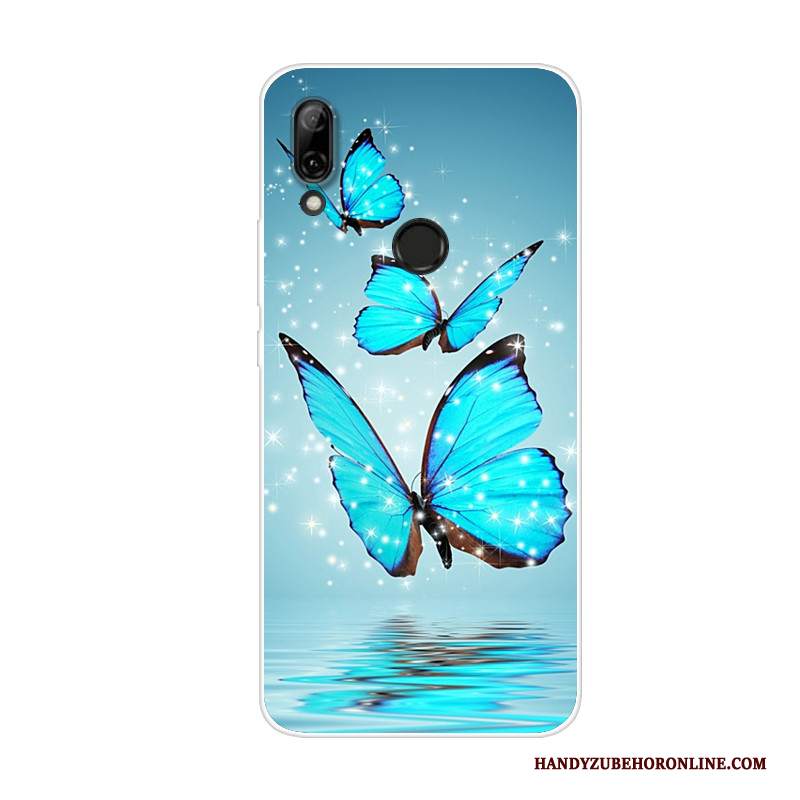 Custodia Huawei P Smart Z Silicone Telefono Cuore, Cover Huawei P Smart Z Anti-caduta Tendenza