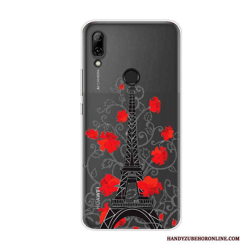 Custodia Huawei P Smart Z Silicone Telefono Cuore, Cover Huawei P Smart Z Anti-caduta Tendenza