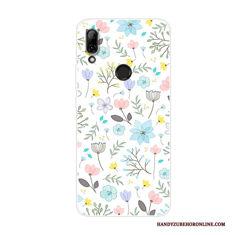 Custodia Huawei P Smart Z Silicone Telefono Cuore, Cover Huawei P Smart Z Anti-caduta Tendenza