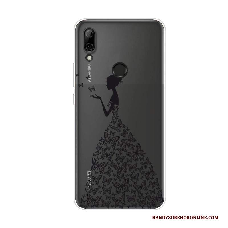 Custodia Huawei P Smart Z Silicone Telefono Cuore, Cover Huawei P Smart Z Anti-caduta Tendenza