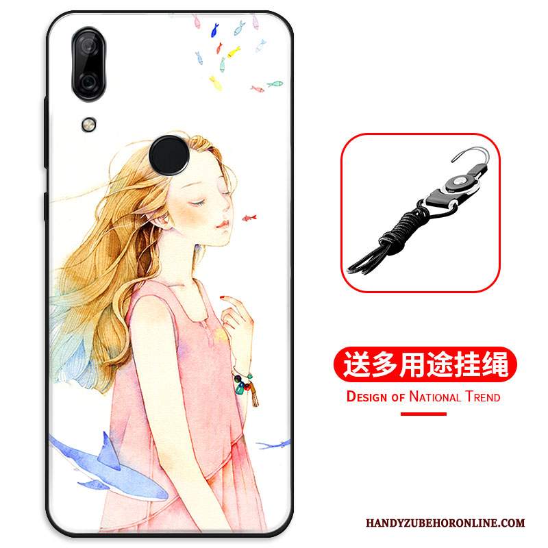 Custodia Huawei P Smart Z Silicone Tutto Inclusotelefono, Cover Huawei P Smart Z Protezione Vetro Pellicola Protettiva