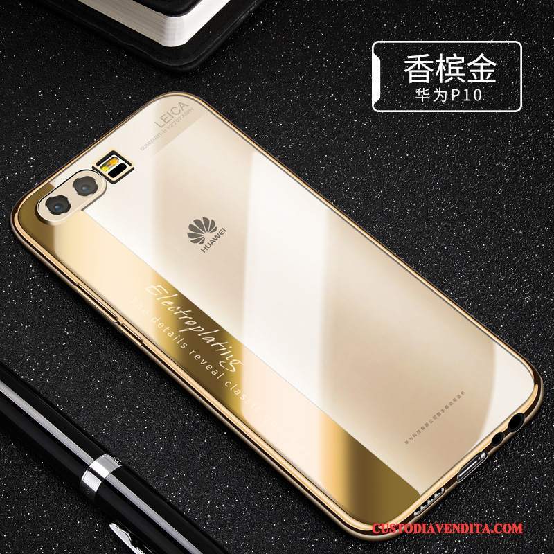 Custodia Huawei P10 Colore Anti-caduta Sottile, Cover Huawei P10 Protezione Morbidotelefono