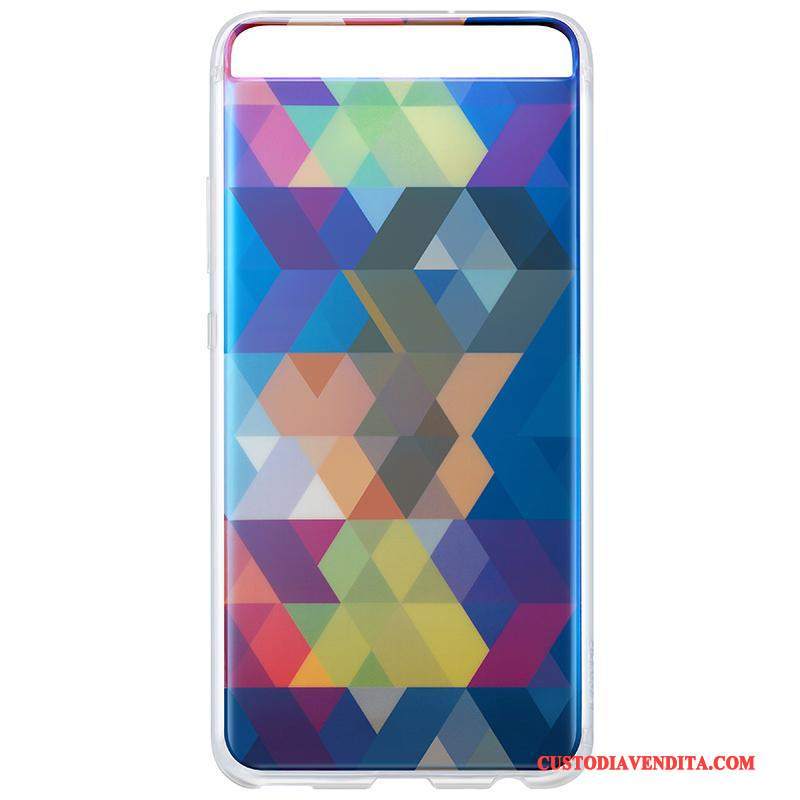 Custodia Huawei P10 Colore Colorato Morbido, Cover Huawei P10 Silicone Anti-cadutatelefono