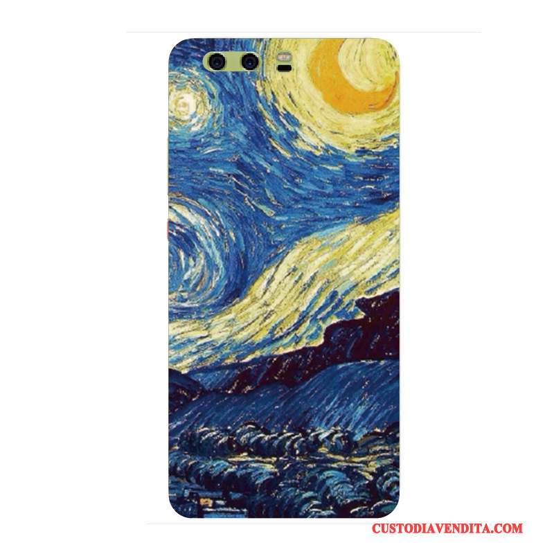 Custodia Huawei P10 Colore Marchio Di Tendenza Macchiati, Cover Huawei P10 Creativo Tutto Incluso Amanti