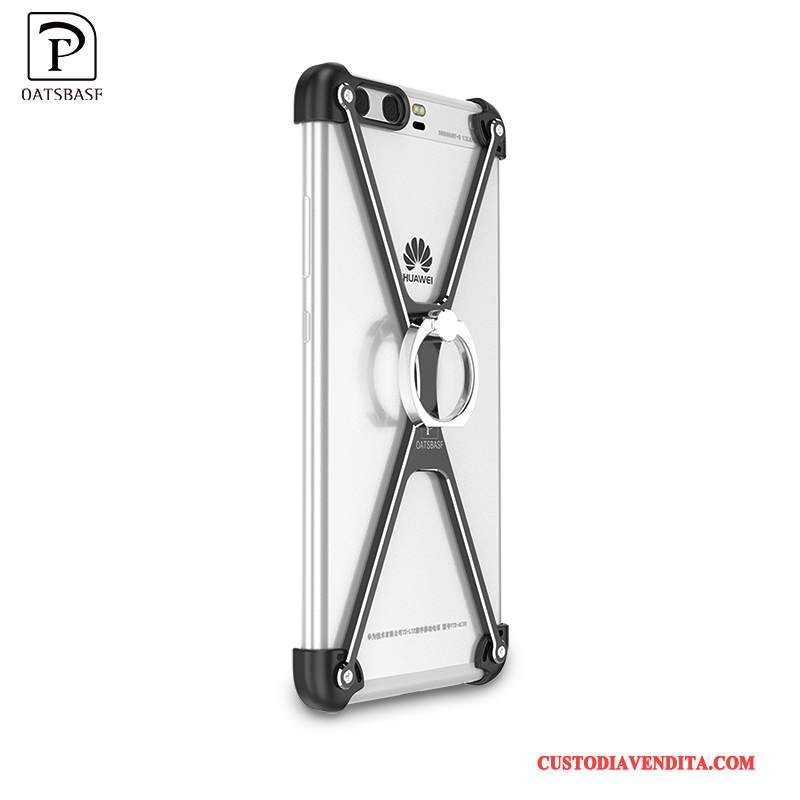 Custodia Huawei P10 Creativo Difficile Metallo, Cover Huawei P10 Protezione Telefono Oro