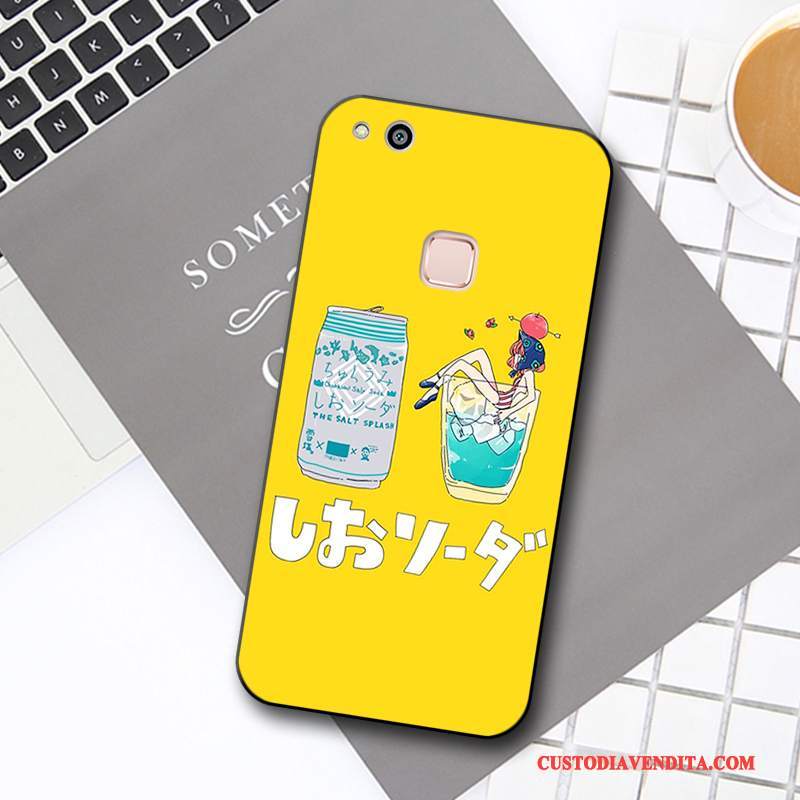 Custodia Huawei P10 Lite Cartone Animato Anti-caduta Fresco, Cover Huawei P10 Lite Colore Telefono Bello