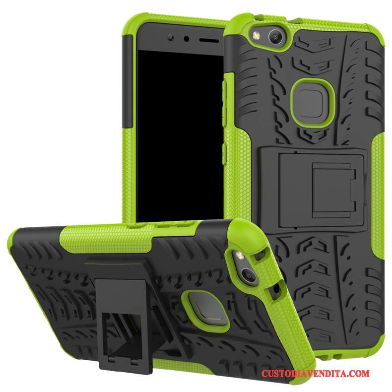 Custodia Huawei P10 Lite Cartone Animato Modello Supporto, Cover Huawei P10 Lite Silicone Telefono Gioventù