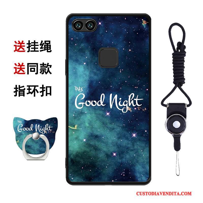 Custodia Huawei P10 Lite Morbido Gioventù, Cover Huawei P10 Lite Pellicola Protettiva Tempra