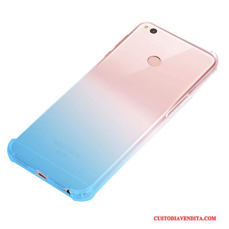 Custodia Huawei P10 Lite Silicone Morbido Gioventù, Cover Huawei P10 Lite Protezione Telefono Blu