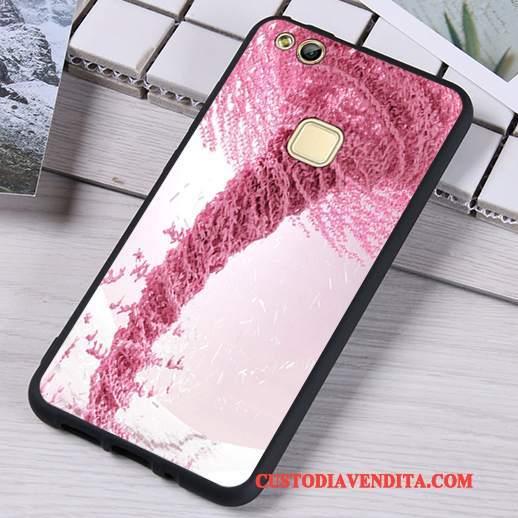 Custodia Huawei P10 Lite Silicone Rosa Gioventù, Cover Huawei P10 Lite Protezione Morbidotelefono