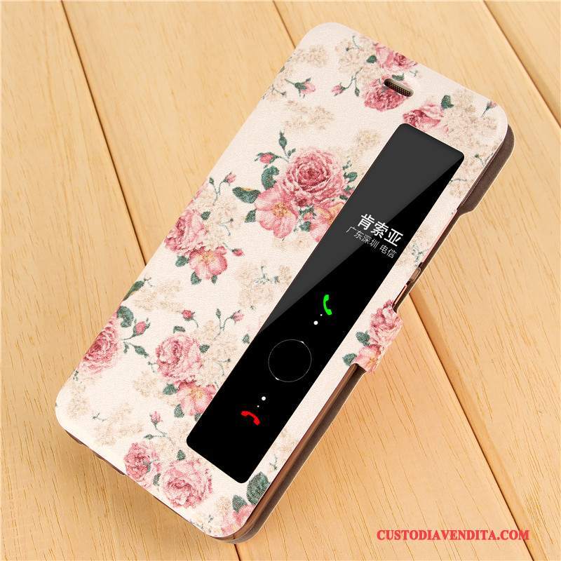 Custodia Huawei P10 Pelle Rosa Anti-caduta, Cover Huawei P10 Creativo Super Carinotelefono